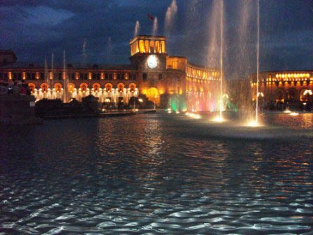 Platz der Republik, Yerevan, Armenien